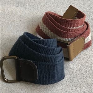 Patch canvas belts - kids